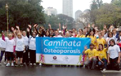 20 de Octubre Caminata por el Día Mundial de la Osteoporosis